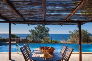 Sea & Sunset views at Villa Kimothoe with private pool near Elafonisi beach