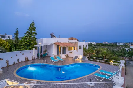  Villa at night