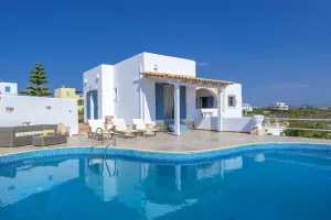 Elegant Seaview Villa Irida offering serene coastal luxury, in Chania, Crete