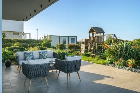  Outdoor furniture and playground