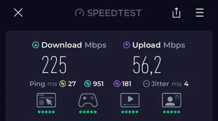   High speed internet
