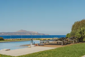 Almyra Residence is a luxury villa on the sunny west coast of Crete, fully equipped with all the mod cons.