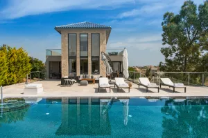 Part of the Sea Crete Villas holiday villa complex, Mediterranean is a chic new Greek villa in Tersanas, fashionably decorated and fitted with contemporary amenities for an exclusive vacation.