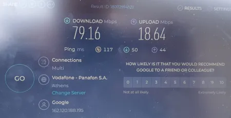  High speed internet