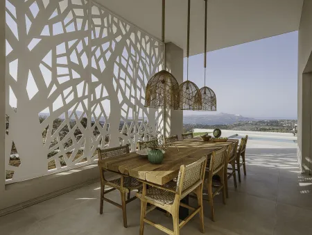  outdoor dining area