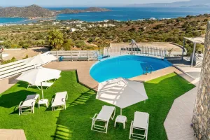 Villa Acros Seaview with Private Pool BBQ Just 1 km from Elounda Bay