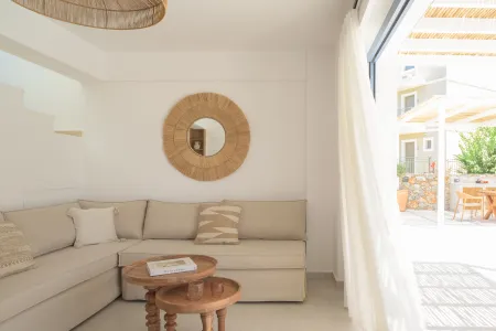  living room with pool side entrance