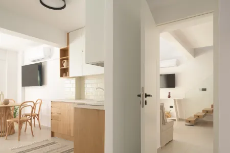 entrance to middle living area