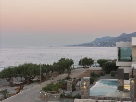  Villa at sunset