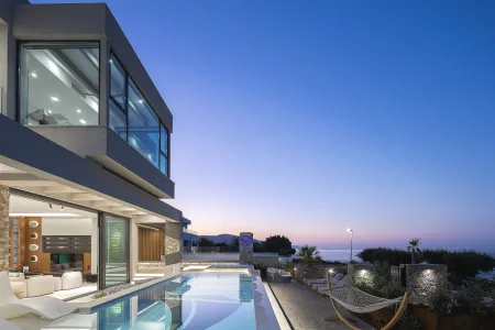  Villa at night