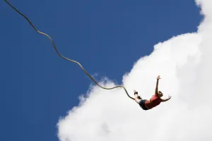 Aradena Bridge: Bungee Jumping in Crete