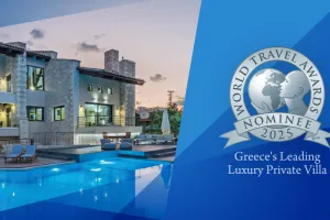CreteVillas4u's Dreamcatcher Villa Nominated for Prestigious World Travel Awards 2025